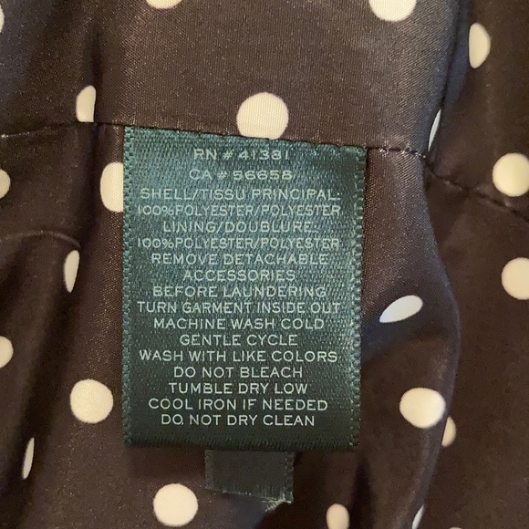 Ralph Lauren Double Breasted Belted Trench Coat - Picture 6 of 7